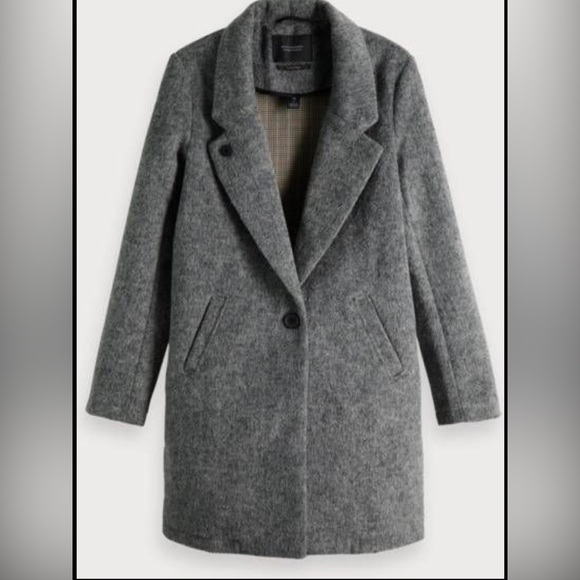 Maison Scotch bonded wool coat - Picture 2 of 2